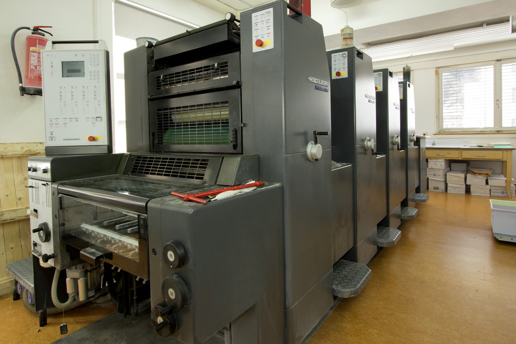 Heidelberg Printmaster 4 Farben 36X52